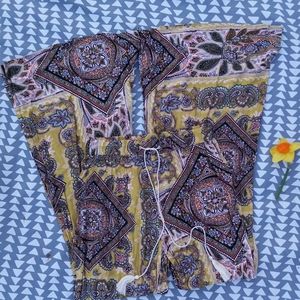 SOLD- Earthbound Bellbottoms Size S